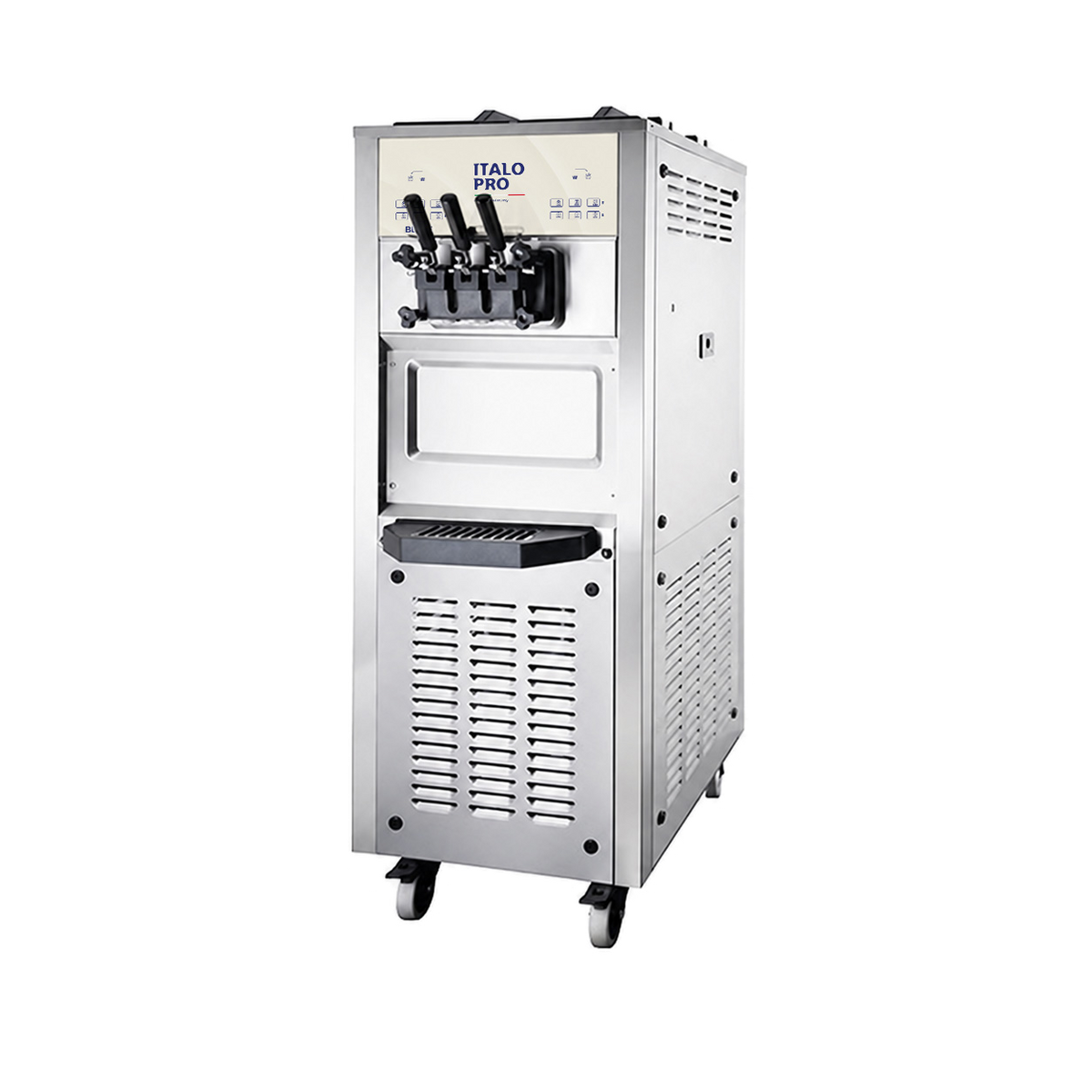 Máquina de Helado Suave Blast · Alta Producción 45 L/h · 2 Sabores + Mixto