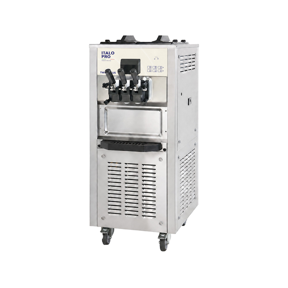 Máquina de Helado Suave Twist Plus · 2 Sabores + Mixto · 35 L/h